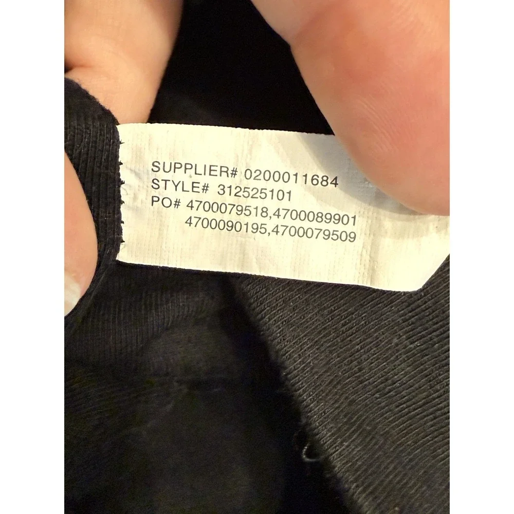 Ralph Lauren girl's size 6 black bubble hem dress pullover school